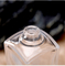 50ml 15 संगीन इत्र की बोतल, मोटी तल, हीरे के आकार का, छोटा चौकोर तल, नक्काशीदार बाहरी आवरण, प्रसाधन सामग्री उप बॉट