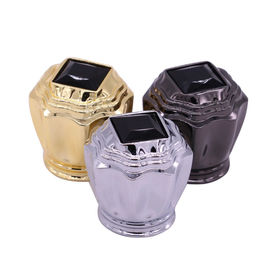 23 * 33mm Zamac Perfume Cap / Magnetic Perfume Cap For Travel Perfume Bottle