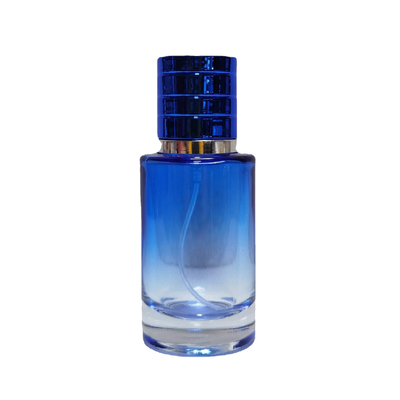 खरीदें हॉट स्पॉट 30ML50ML बेलनाकार इत्र की बोतल सीधे गोल स्प्रे बोतल उच्च अंत पेंच इत्र कांच की बोतल online manufacture