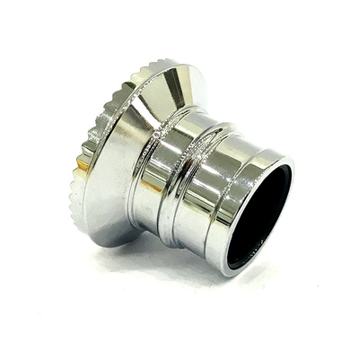 खरीदें कस्टम सिल्वर रंग Zamak एल्युमिनियम परफ्यूम बॉटल कैप्स online manufacture