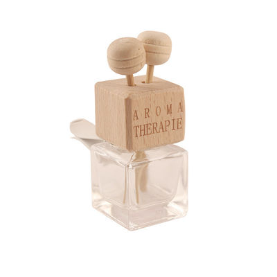 खरीदें लकड़ी की टोपी के साथ कार एयर कंडीशनिंग वाहन एयर आउटलेट क्लैंप स्क्वायर ग्लास ऑनलाइन निर्माण