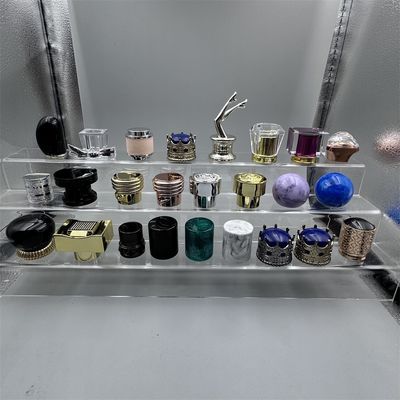 खरीदें 15 mm Non Spill Aluminium-Plastic Perfume Cap for Cosmetics with Customized Options online manufacture
