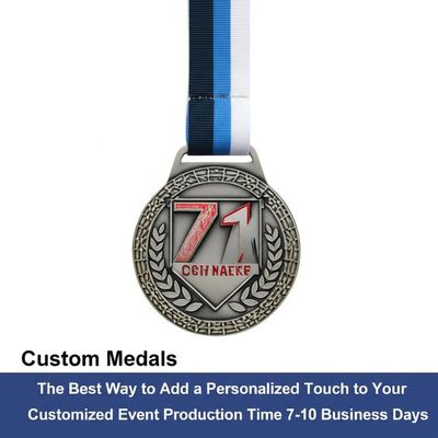 खरीदें Custom Personalized Medals with 2mm Thickness Shiny Gold Plating and 7-10 Business Days Fast Production online manufacture