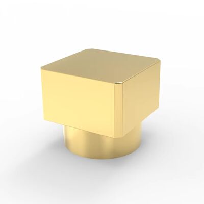 खरीदें Customized Logo Premium Glossy Gold Square-Shaped Cap Perfume Cap  for Fea 15 Glass Perfume Bottle Neck online manufacture