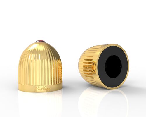 खरीदें लक्जरी क्रिस्टल गोल्ड ज़माक परफ्यूम कैप जिंक मिश्र धातु ज़माक परफ्यूम कैप धातु कैप लक्जरी कॉस्मेटिक परफ्यूम ग्लास बोतलों के लिए ऑनलाइन निर्माण