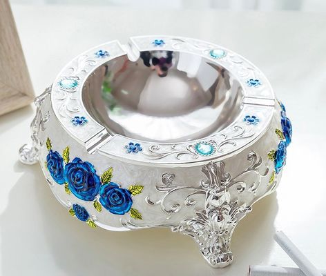 खरीदें 4 मिमी स्मारिका उपहार जिंक मिश्र धातु सिगार विंटेज पॉकेट ऐशट्रे online manufacture