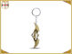 Game Sword Silver Brass Colored Metal Tiny Key Rings For Promotion Zinc Alloy Material