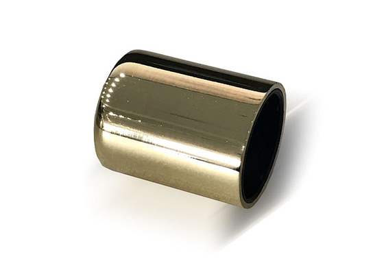 लोगो के साथ 15mm गोल्ड मेटल जिंक अलॉय परफ्यूम बॉटल कैप लग्जरी Zamac