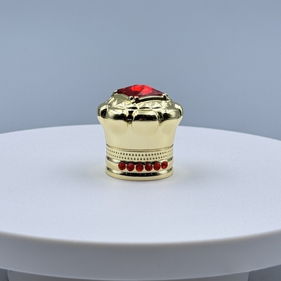 अनुकूलन योग्य इको-फ्रेंडली Zamak Parfume Caps For Fragrance Packaging Solutions मोल्ड शुल्क नहीं