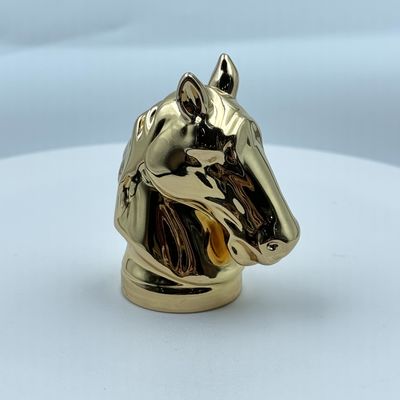 Zinc Alloy Animal Perfume Cover Golden special-shaped cap