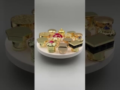 बेस्ट सेल चीन फैक्टरी थोक कस्टम लोगो इत्र बोतल FEA15 ग्लास बोतल के लिए इत्र टोपी