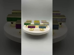 बेस्ट सेल चीन फैक्टरी थोक कस्टम लोगो इत्र बोतल FEA15 ग्लास बोतल के लिए इत्र टोपी